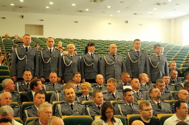 Policjanci świętowali w WSH (zdjęcia)