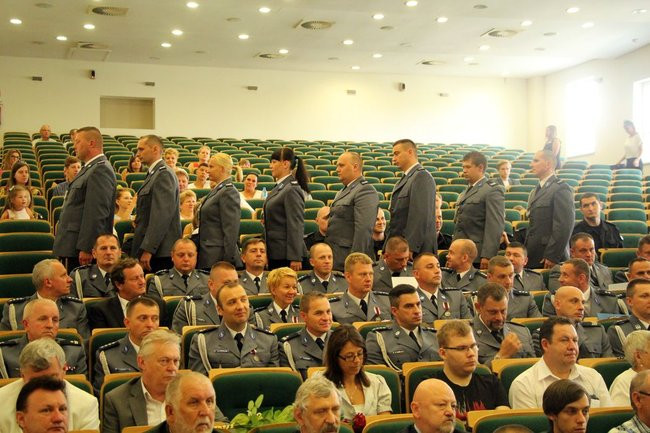 Policjanci świętowali w WSH (zdjęcia)