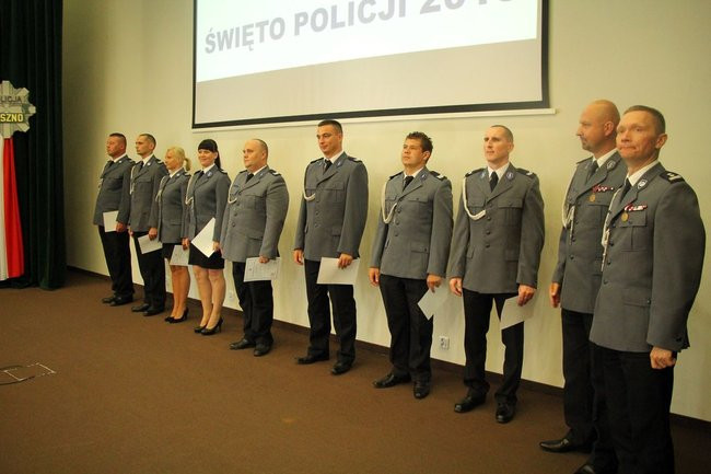 Policjanci świętowali w WSH (zdjęcia)