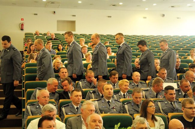 Policjanci świętowali w WSH (zdjęcia)