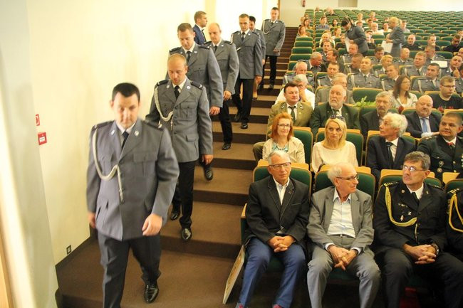 Policjanci świętowali w WSH (zdjęcia)