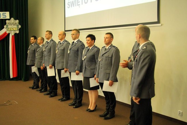 Policjanci świętowali w WSH (zdjęcia)