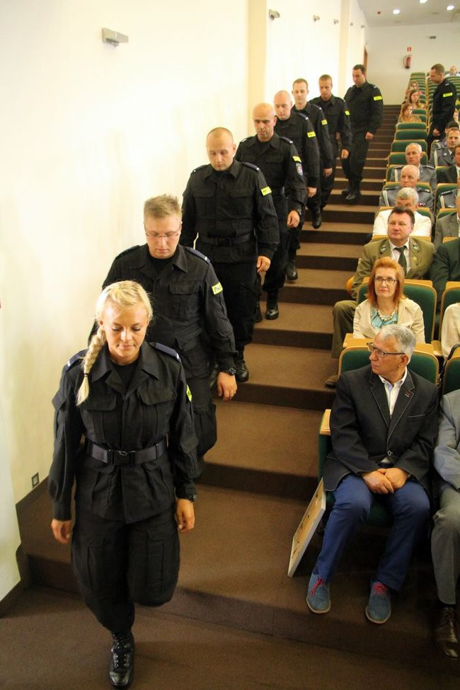 Policjanci świętowali w WSH (zdjęcia)