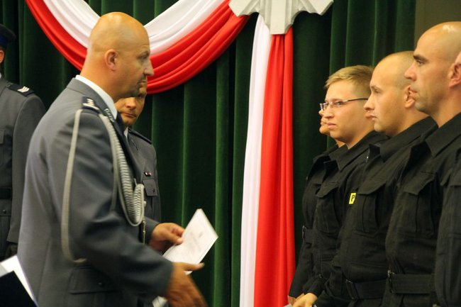 Policjanci świętowali w WSH (zdjęcia)