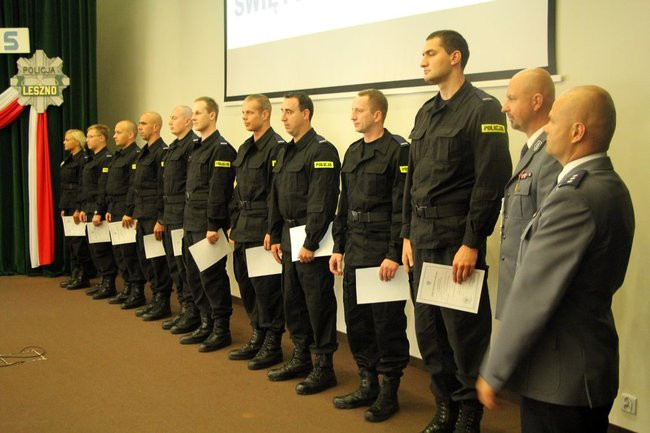 Policjanci świętowali w WSH (zdjęcia)