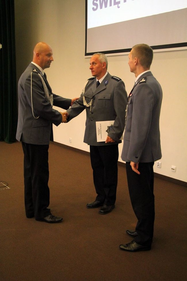 Policjanci świętowali w WSH (zdjęcia)