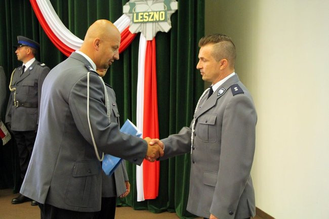 Policjanci świętowali w WSH (zdjęcia)