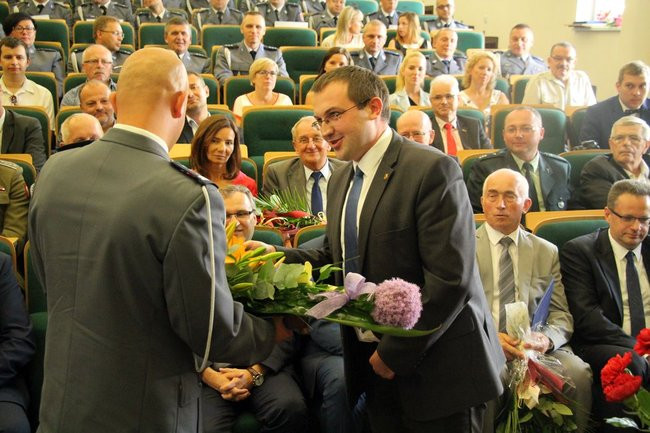 Policjanci świętowali w WSH (zdjęcia)