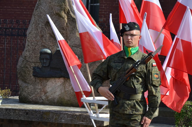 Chwila zadumy w  71. rocznicę (zdjęcia)