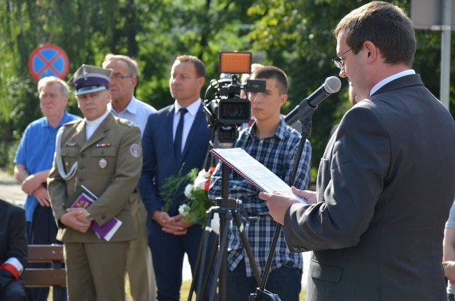 Chwila zadumy w  71. rocznicę (zdjęcia)