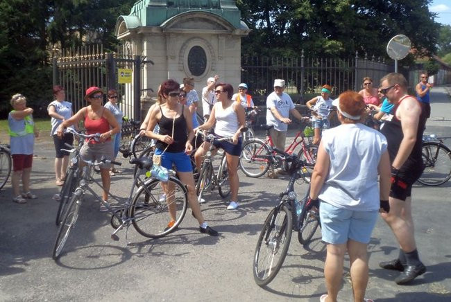 Mecz rowerzystów (zdjęcia)