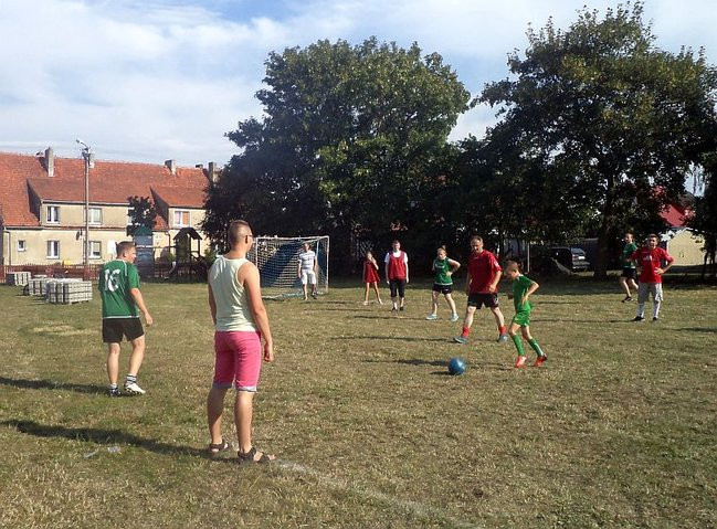 Mecz rowerzystów (zdjęcia)