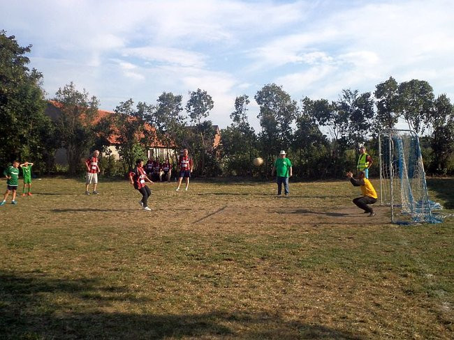 Mecz rowerzystów (zdjęcia)