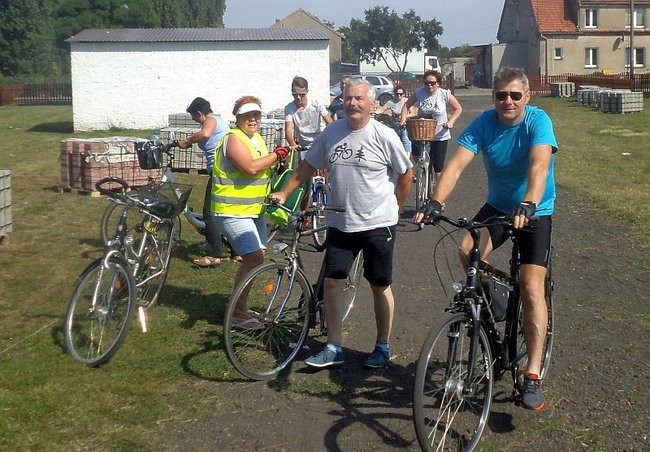 Mecz rowerzystów (zdjęcia)