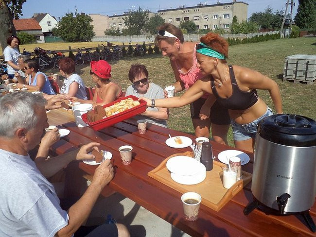 Mecz rowerzystów (zdjęcia)