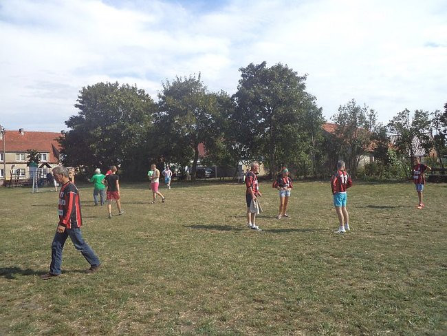 Mecz rowerzystów (zdjęcia)