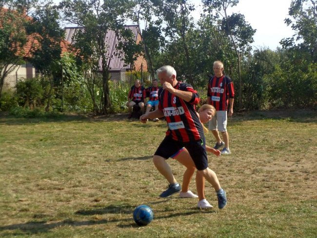 Mecz rowerzystów (zdjęcia)