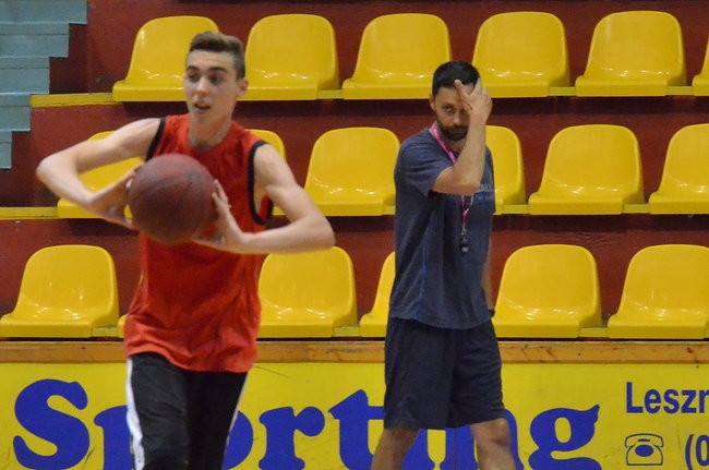 Koszykarze szykują się do walki (zdjęcia)