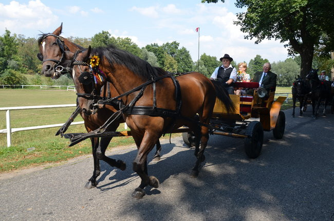 W Jeziorkach częstowano chlebem (zdjęcia)