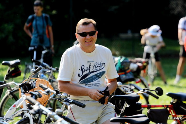 Rowerzyści wspominali wiceprezydenta (zdjęcia)