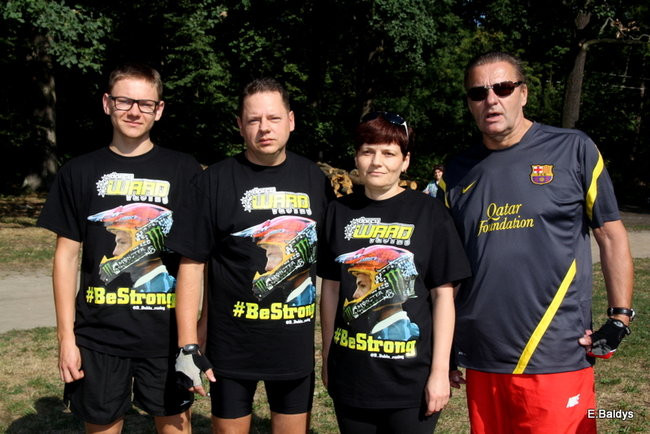 Rowerzyści wspominali wiceprezydenta (zdjęcia)