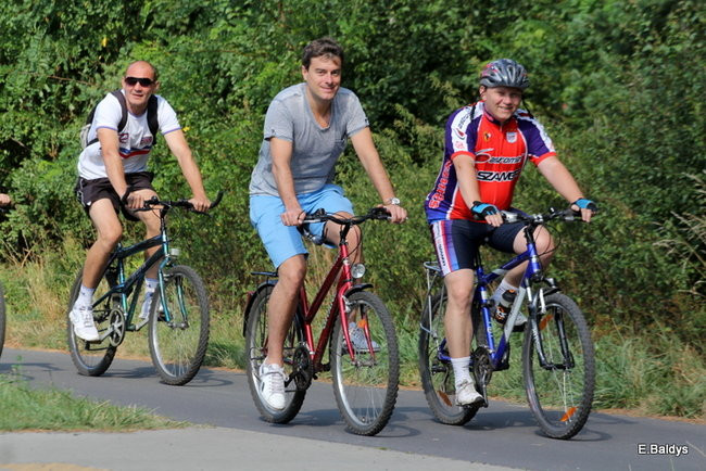 Rowerzyści wspominali wiceprezydenta (zdjęcia)