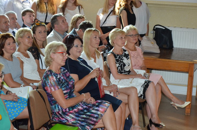 Powitali pierwszoklasistów w I LO (zdjęcia)