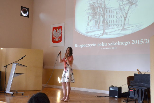 Powitali pierwszoklasistów w I LO (zdjęcia)