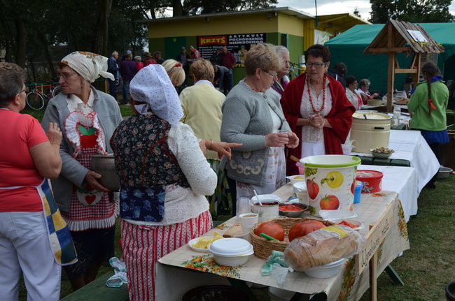 Częstowali i bawili w klimacie dawnej wsi (zdjęcia)