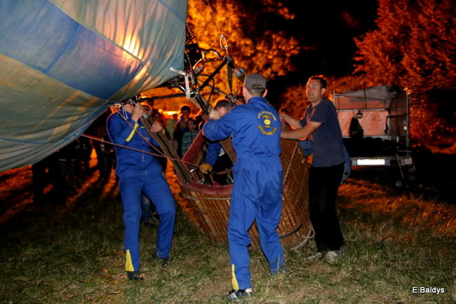 Pogoda nie sprzyja balonom (zdjęcia)