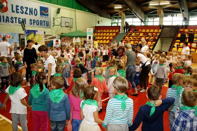 Przedszkolaki opanowały halę Trapez (zdjęcia)