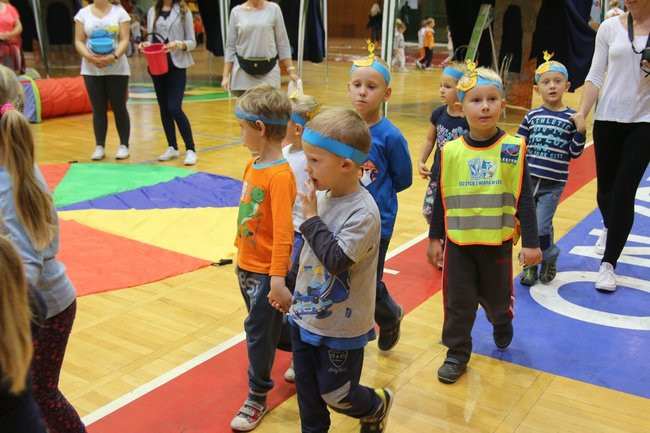 Przedszkolaki opanowały halę Trapez (zdjęcia)