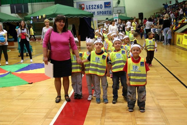 Przedszkolaki opanowały halę Trapez (zdjęcia)
