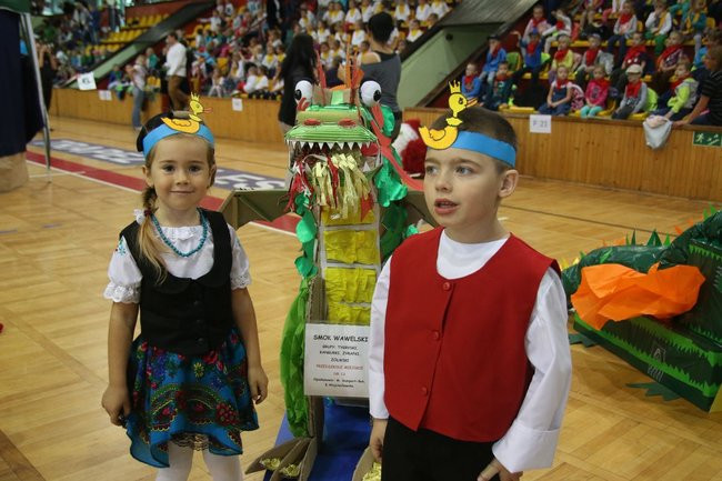 Przedszkolaki opanowały halę Trapez (zdjęcia)
