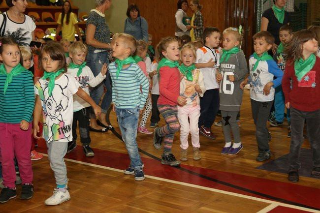 Przedszkolaki opanowały halę Trapez (zdjęcia)