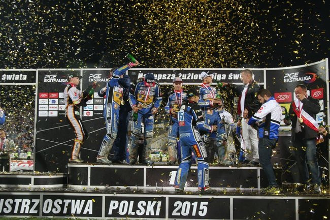 UNIA LESZNO DRUŻYNOWYM MISTRZEM POLSKI 2015! (zdjęcia)
