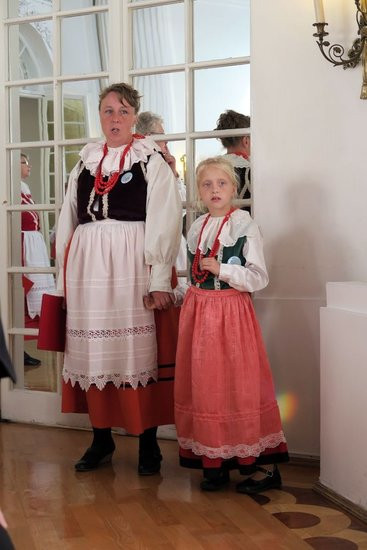 Śpiewanie w rydzyńskim zamku (zdjęcia)