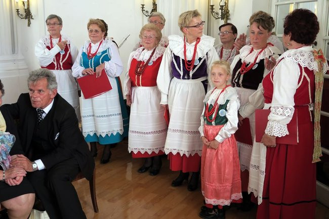 Śpiewanie w rydzyńskim zamku (zdjęcia)
