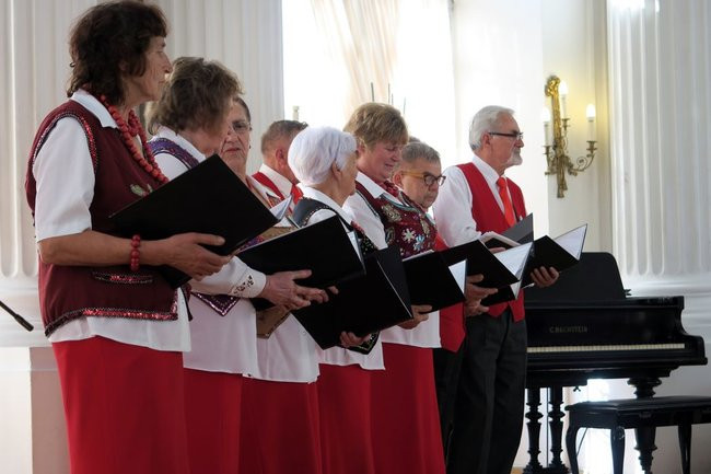 Śpiewanie w rydzyńskim zamku (zdjęcia)
