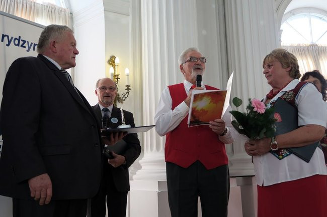 Śpiewanie w rydzyńskim zamku (zdjęcia)