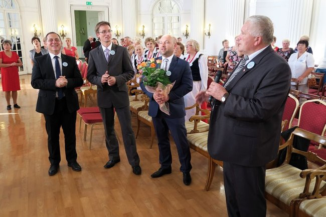 Śpiewanie w rydzyńskim zamku (zdjęcia)