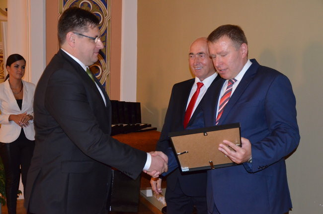 Gratulacje dla przedsiębiorców