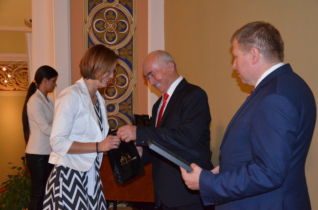 Gratulacje dla przedsiębiorców