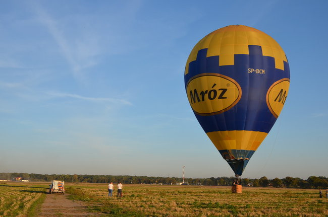 Listonosz w balonie (zdjęcia)