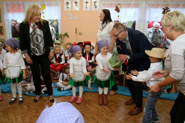 Miejskie dożynki w przedszkolu