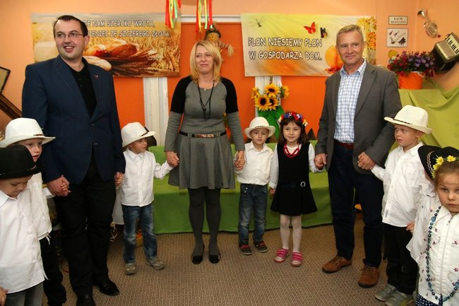 Miejskie dożynki w przedszkolu