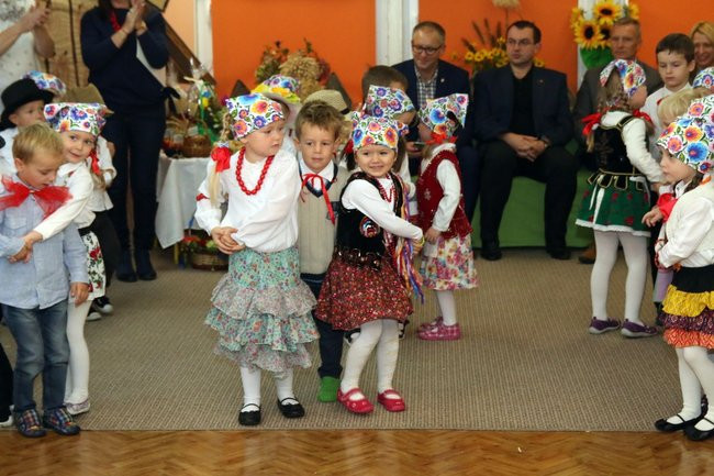 Miejskie dożynki w przedszkolu