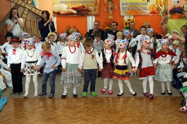 Miejskie dożynki w przedszkolu
