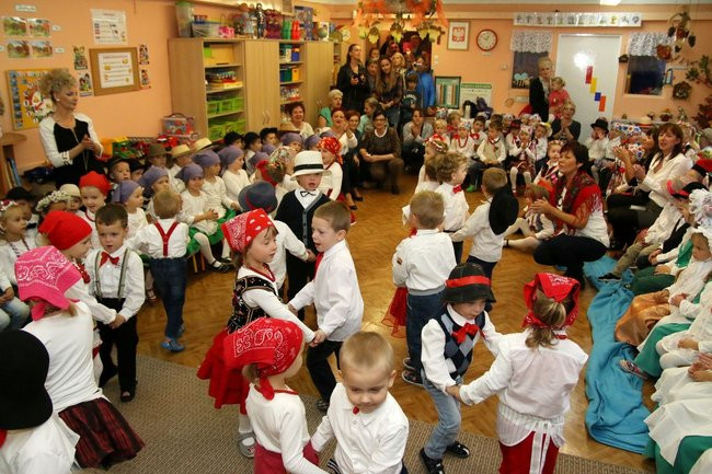 Miejskie dożynki w przedszkolu