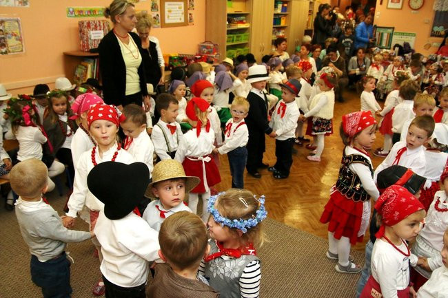 Miejskie dożynki w przedszkolu